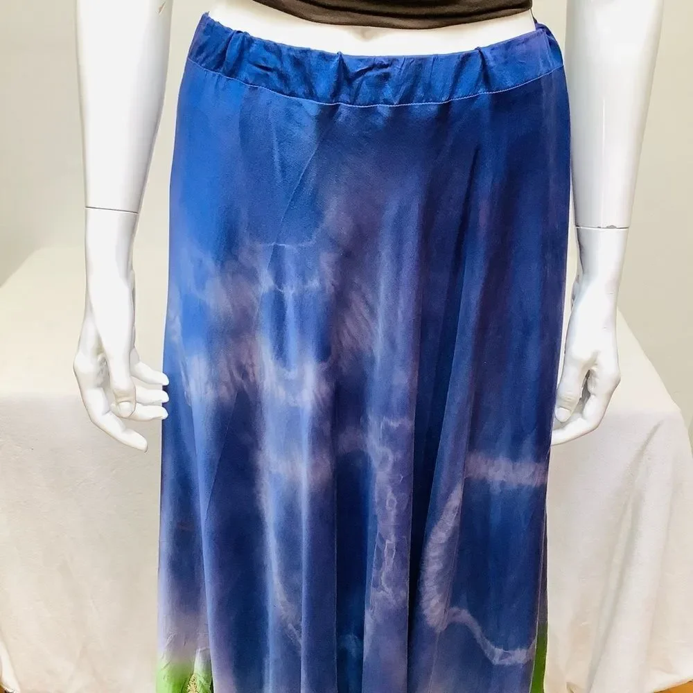 HEIDI ABRA SKIRT SILK HANDMADE - Picture 4 of 15